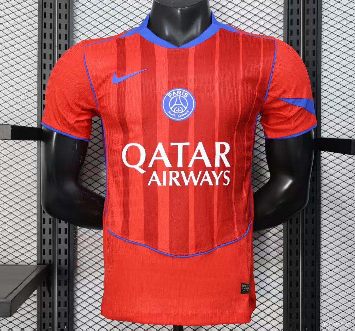 Camiseta de fútbol Paris Saint-Germain 2025/26 TERCERA MANGA CORTA VERSION JUGADOR